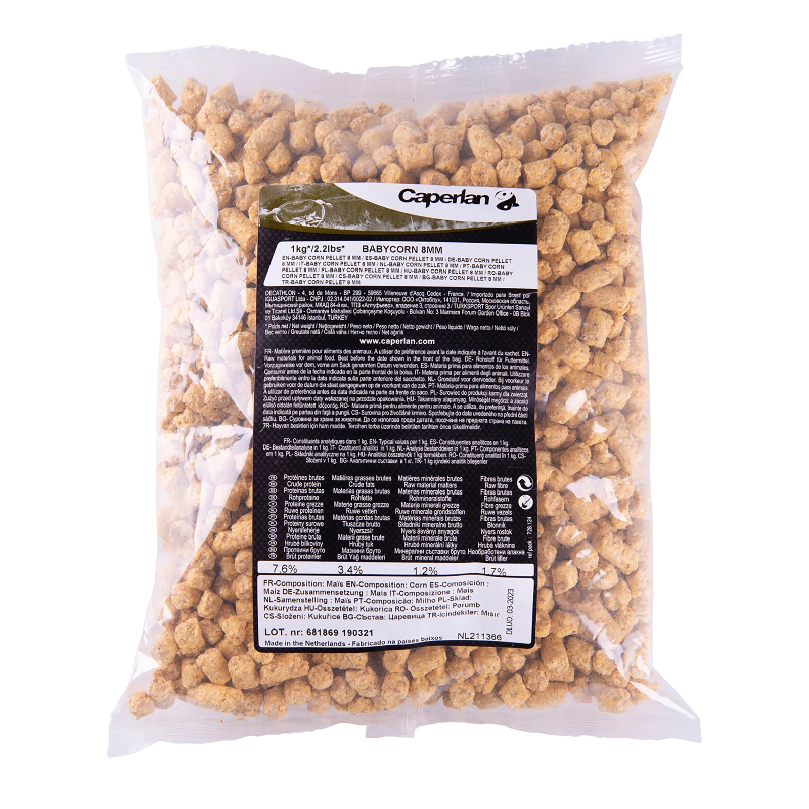 CAPERLAN Pelety Baby Corn na lov na plávanú 8 mm ...... · záber 2