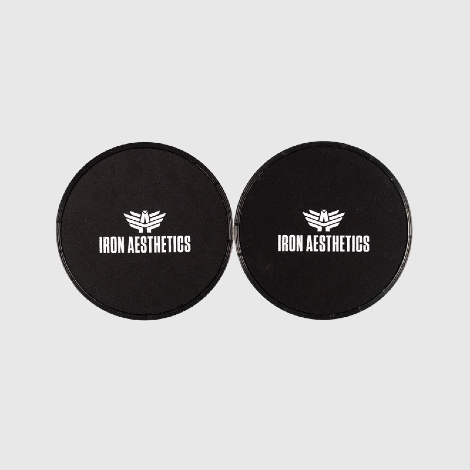 Šmykové podložky Iron Aesthetics Core Slider, čierne · záber 2