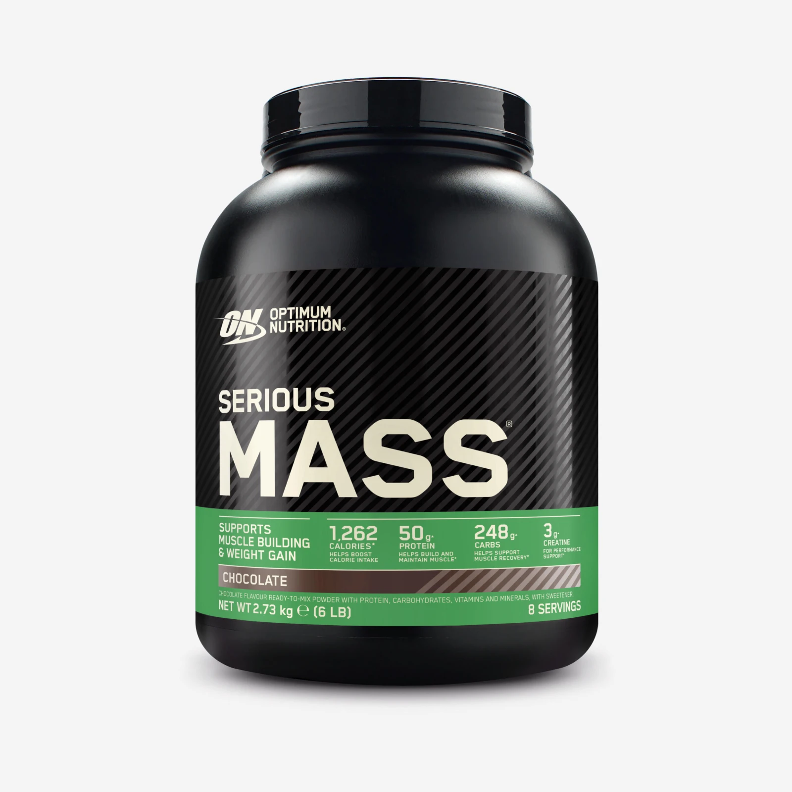 Optimum Nutrition Serious Mass jahoda · záber 1