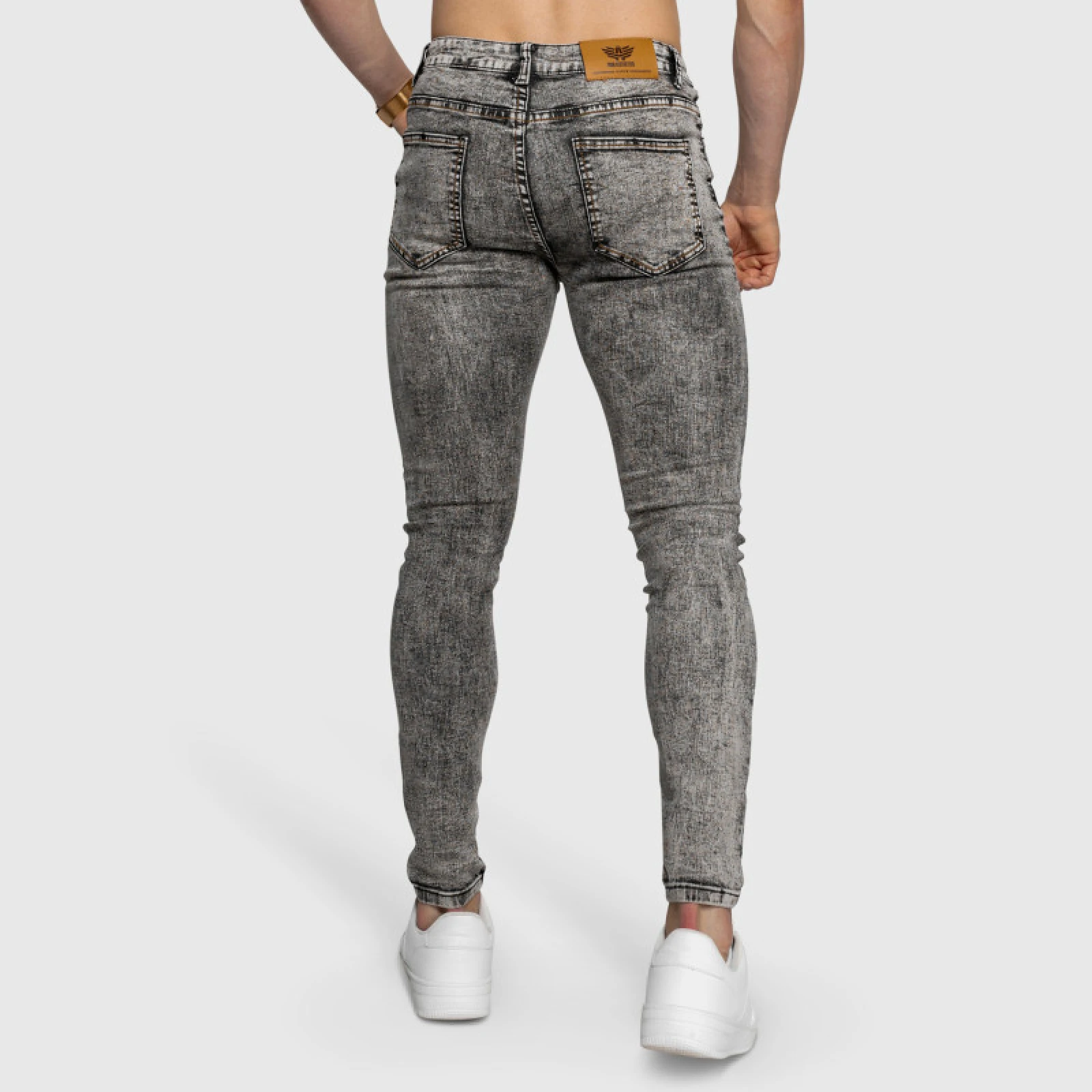 Strečové rifle Iron Aesthetics Dynamic, čierne · záber 3