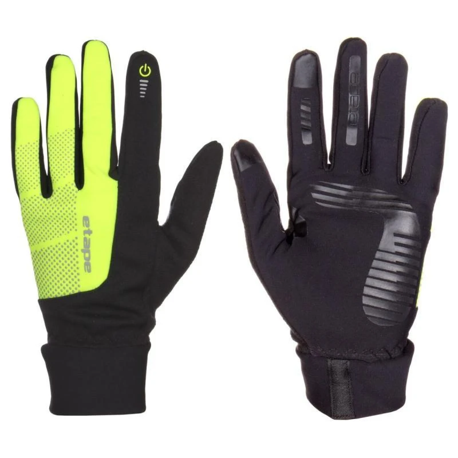 Etape Skin WS+ sportovní rukavice černá-žlutá fluo POUZE XL (VÝPRODEJ) · záber 1