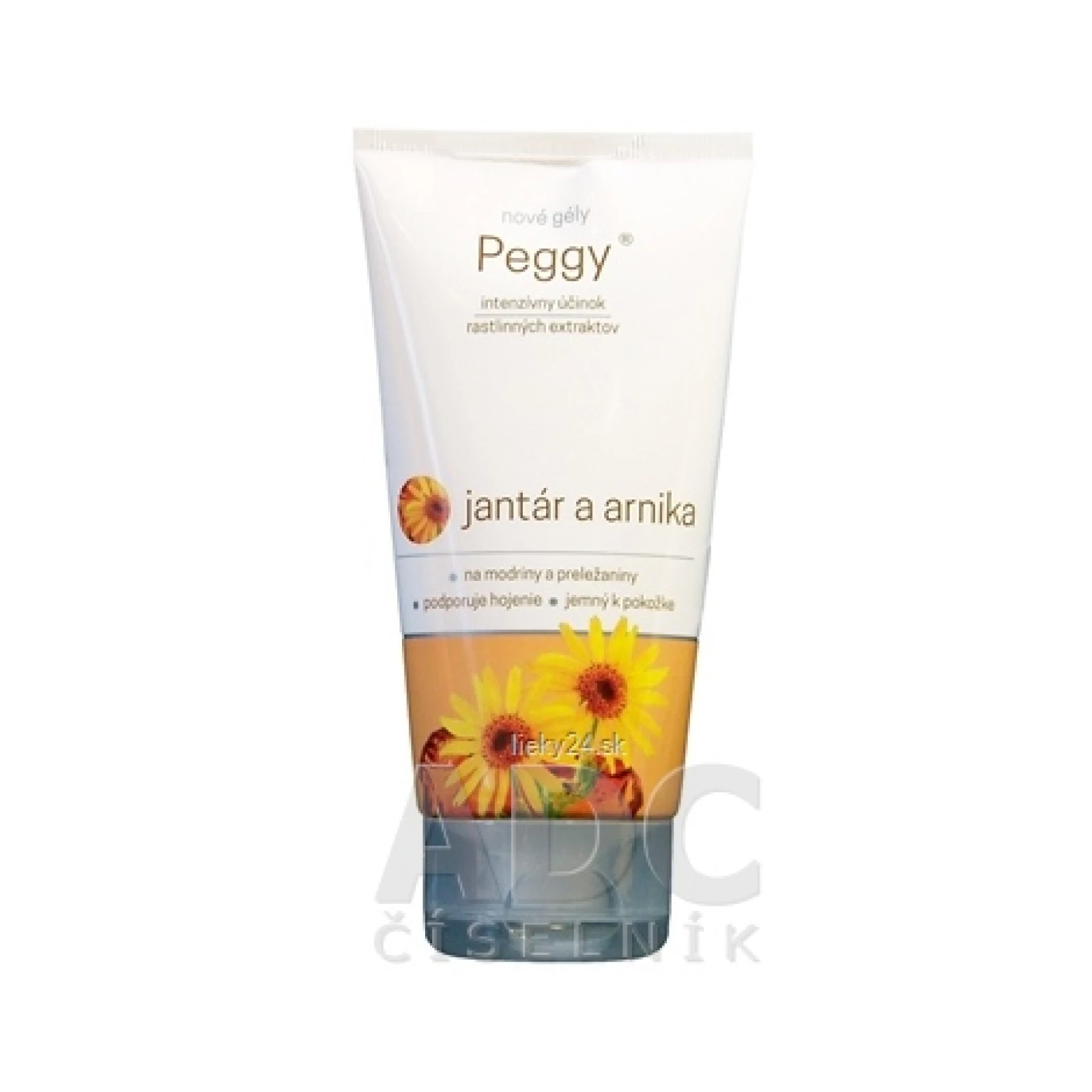 PEGGY nové gély jantár a arnika · záber 1
