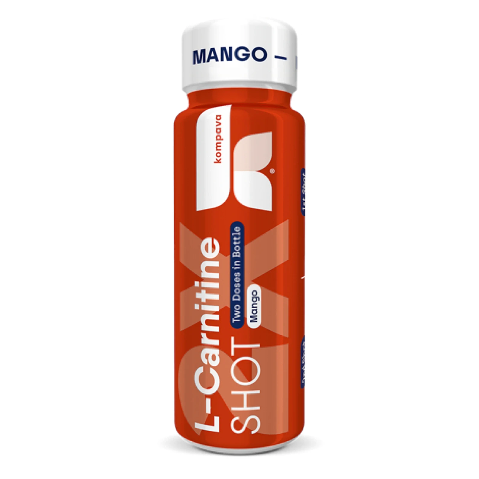 Kompava L-Carnitin SHOT 60 ml, mango · záber 1