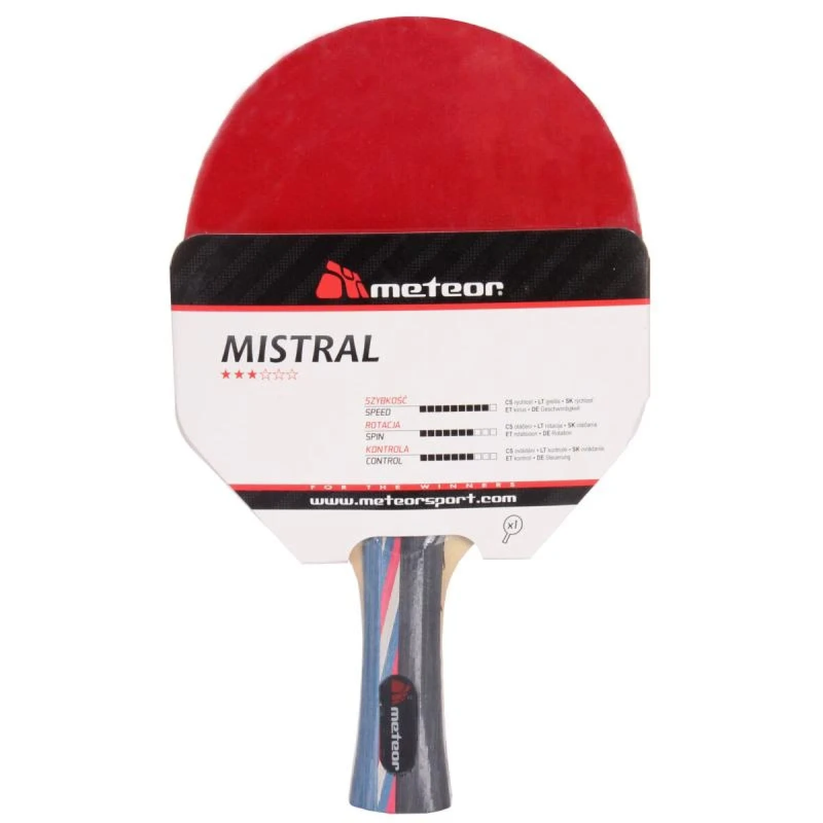 Meteor Mistral pálka na stolní tenis · záber 1