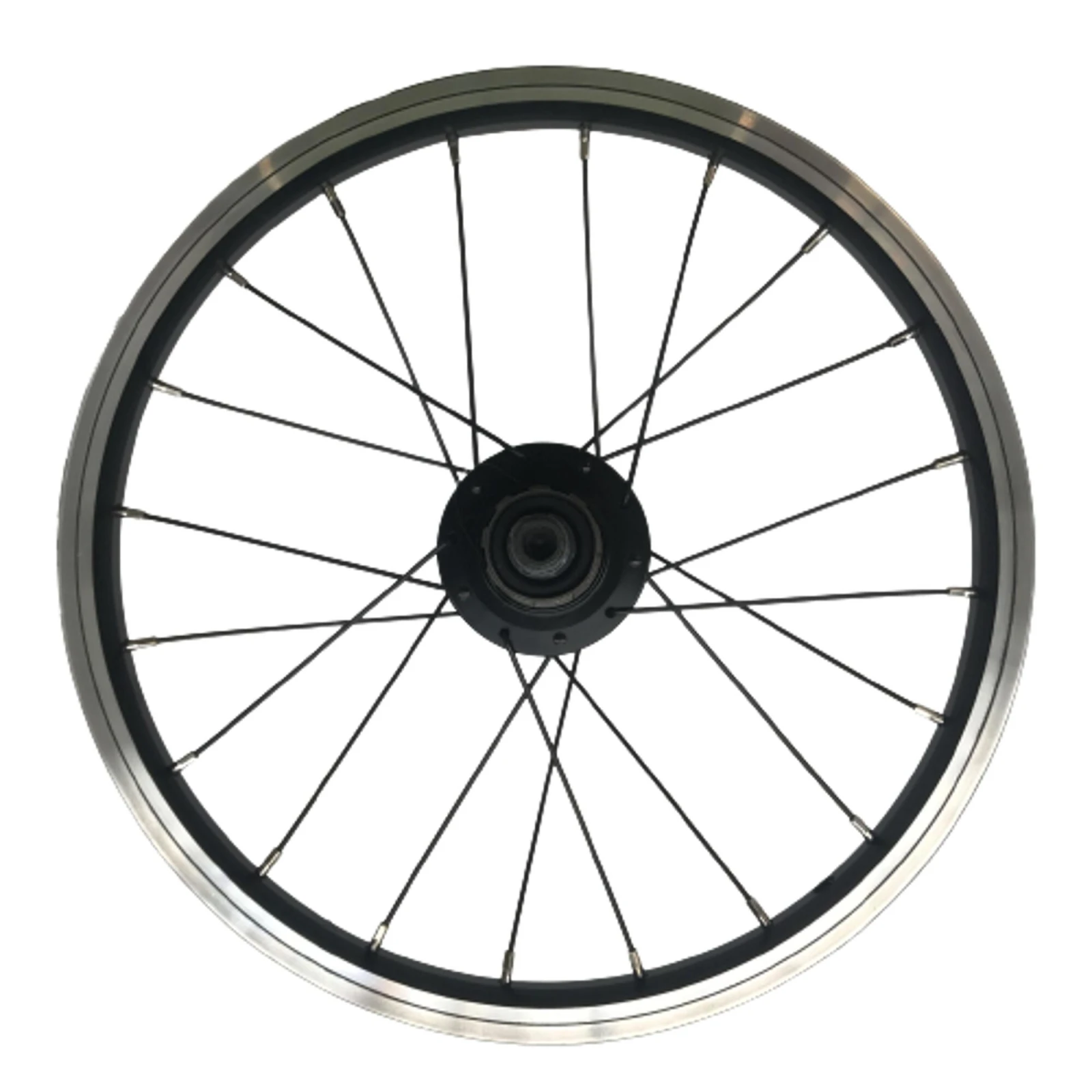 OXYLANE Zadné koleso 16" jednonohá vidlica kazeta V-Brake čierne 16" · záber 1