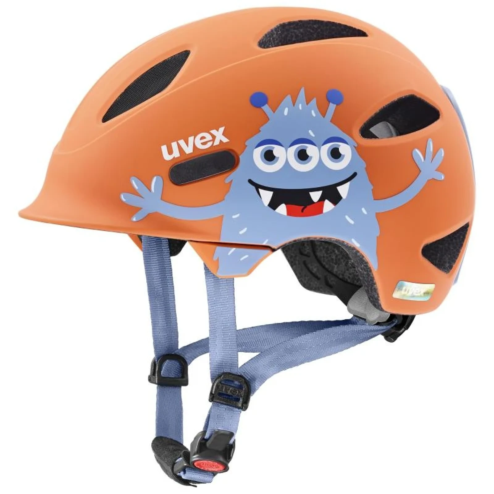 Uvex Oyo Style Monster Papaya Matt - Velikost: 46-50 | Barva: Oranžová · záber 1