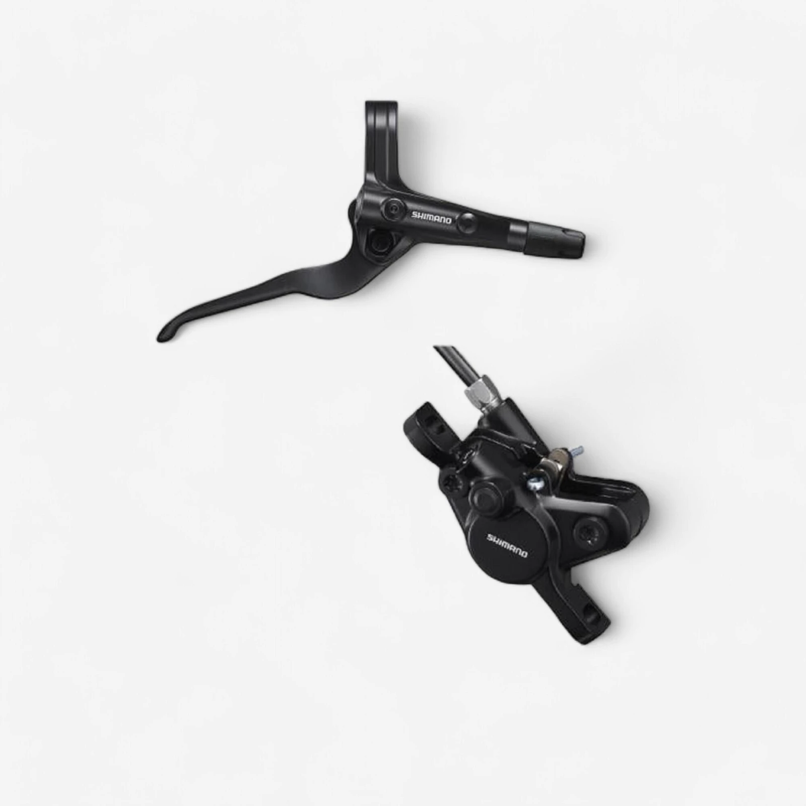 ROCKRIDER Súprava hydraulických kotúčových bŕzd Shimano MT401 predné 180 mm 750 mm · záber 1