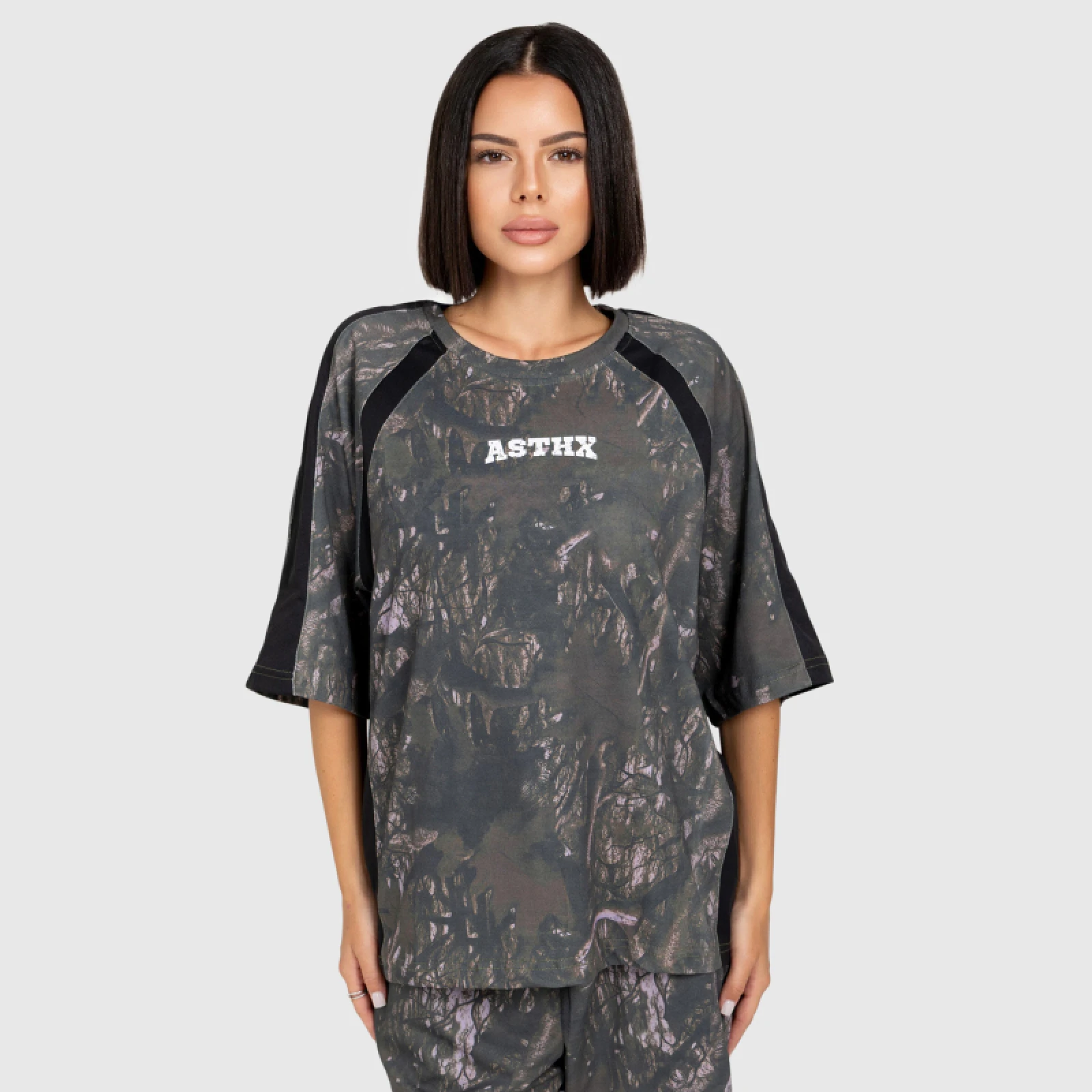 Dámske tričko Iron Aesthetics Camo tree, dark · záber 12