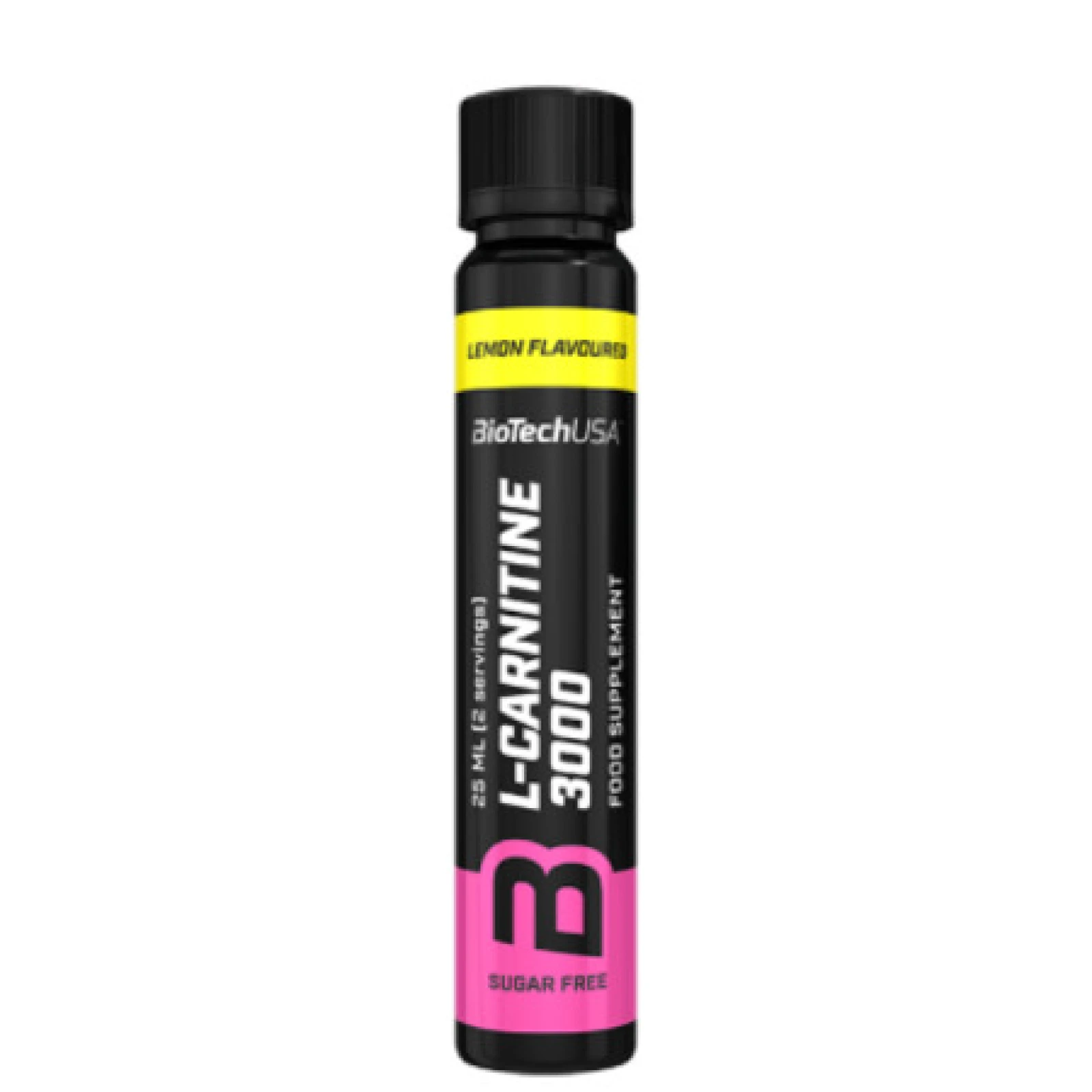 BIOTECHUSA L-Carnitine 3000mg príchuť citrón 20 x 25 ml · záber 1