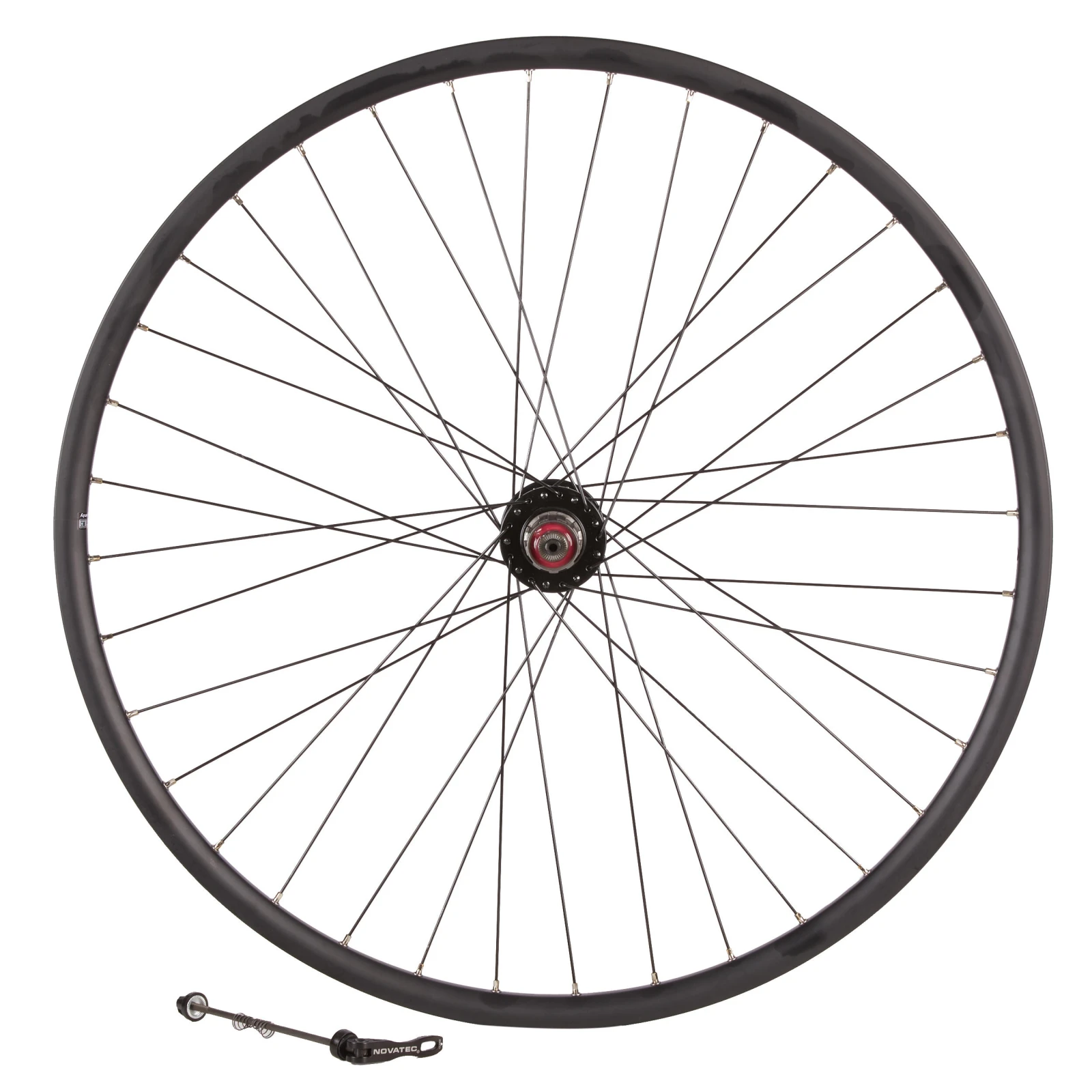 RIVERSIDE Zadné koleso na 28" trekingový bicykel 2-stenný ráfik spevnené QR čierne bez · záber 1
