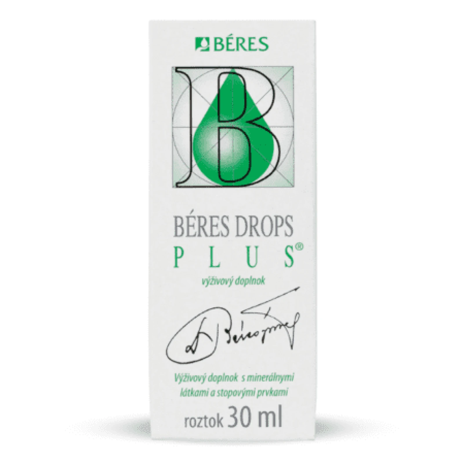 BÉRES Drops plus kvapky 30 ml · záber 1