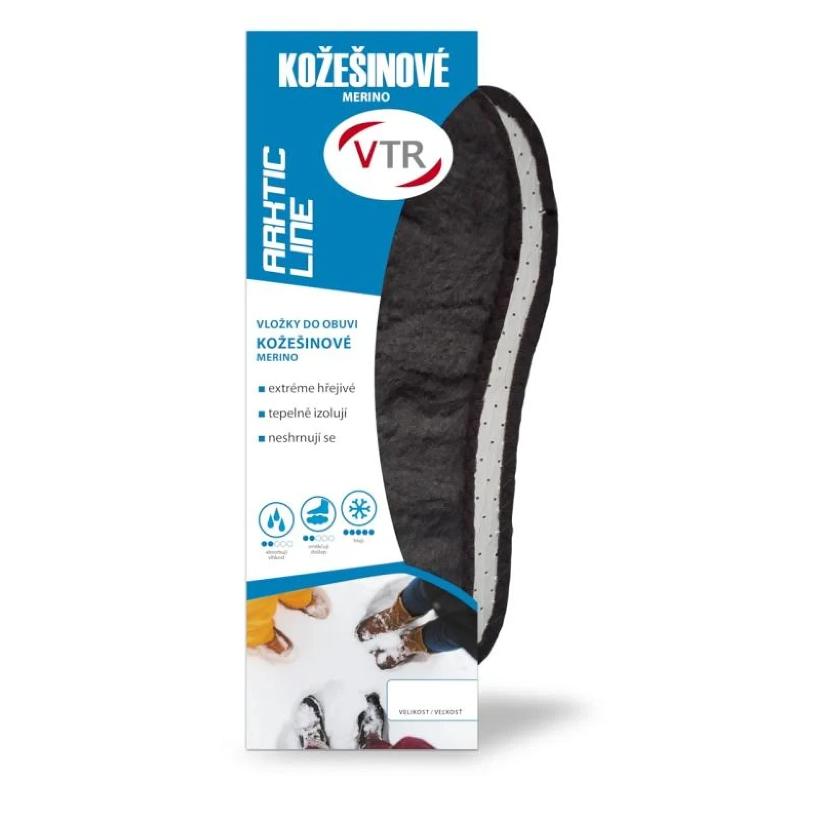 VTR Vložky do bot Drysole s mikrovláknem - Barva: Vícebarevná · záber 1