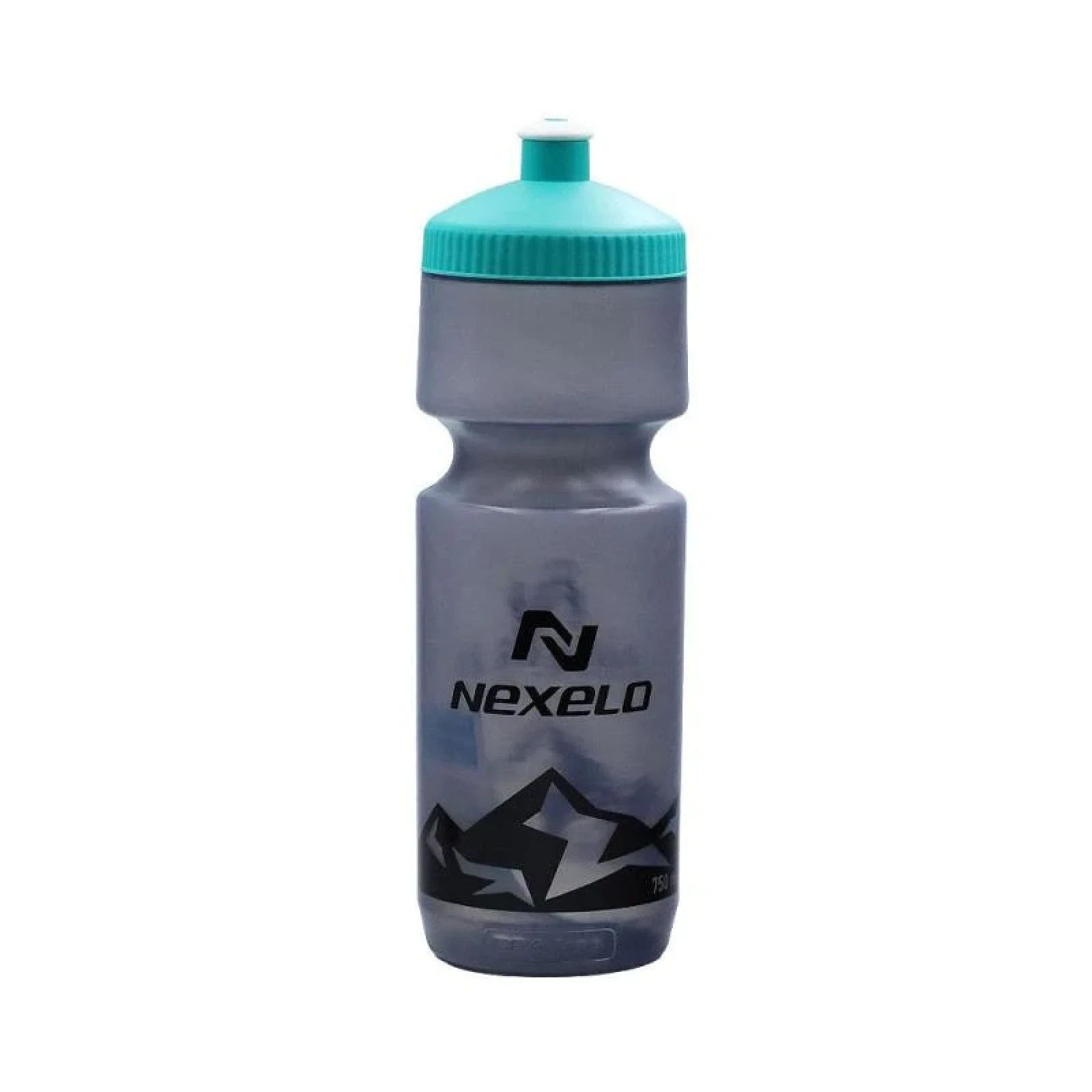 Nexelo 750ML šedo-tyrkysová Transparent láhev · záber 1