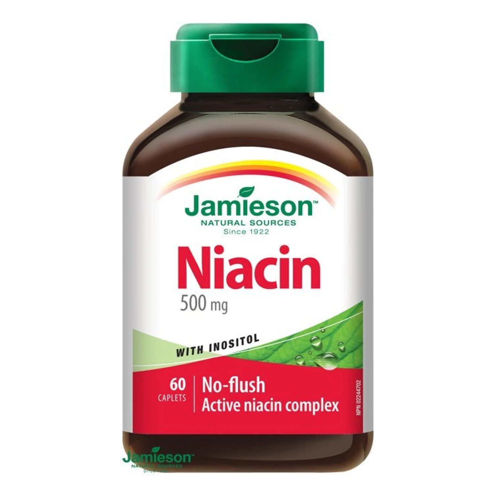 JAMIESON Niacín 500 mg s inozitolom 60 tabliet · záber 1
