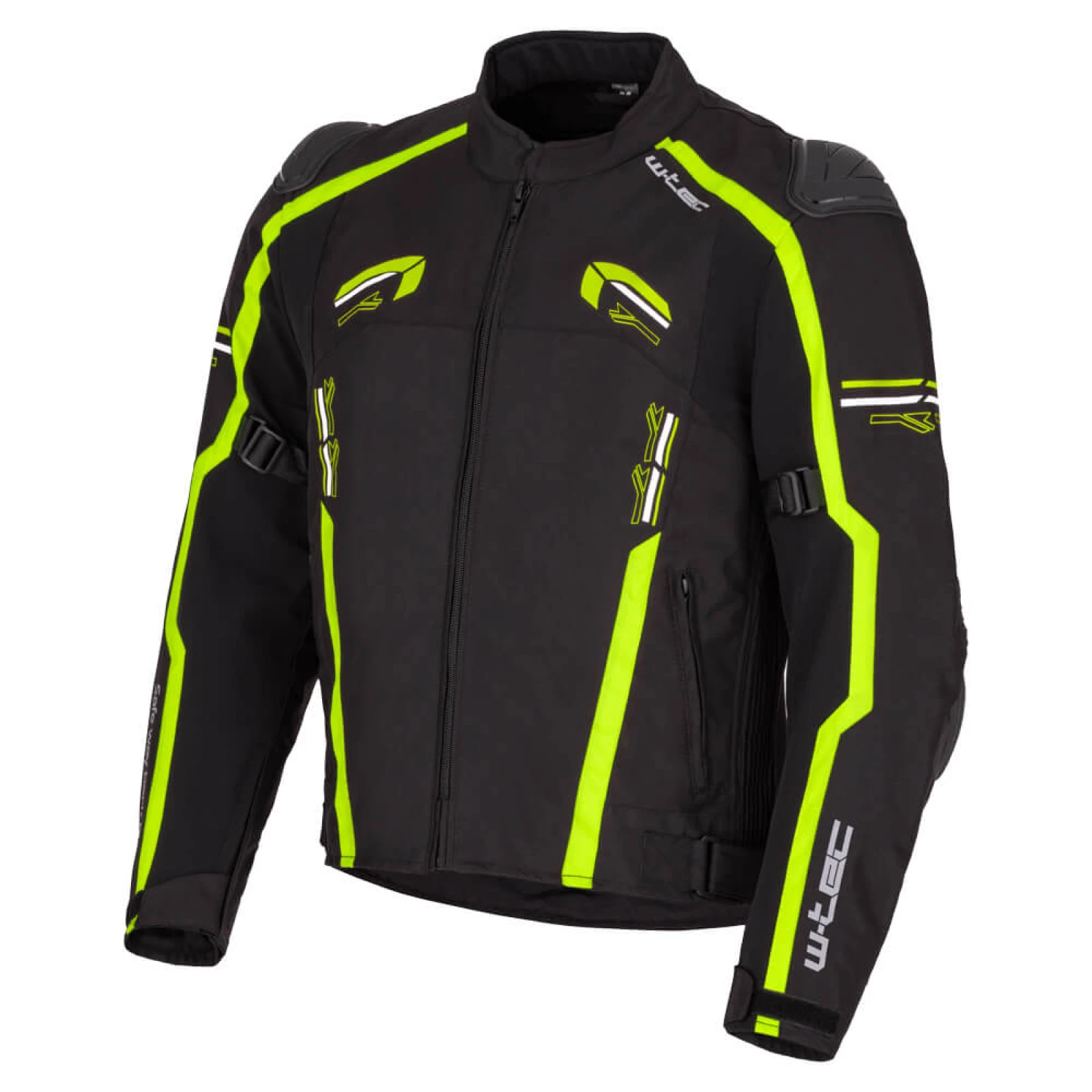 Moto bunda W-TEC Tonkawo Farba čierna-fluo, · záber 4