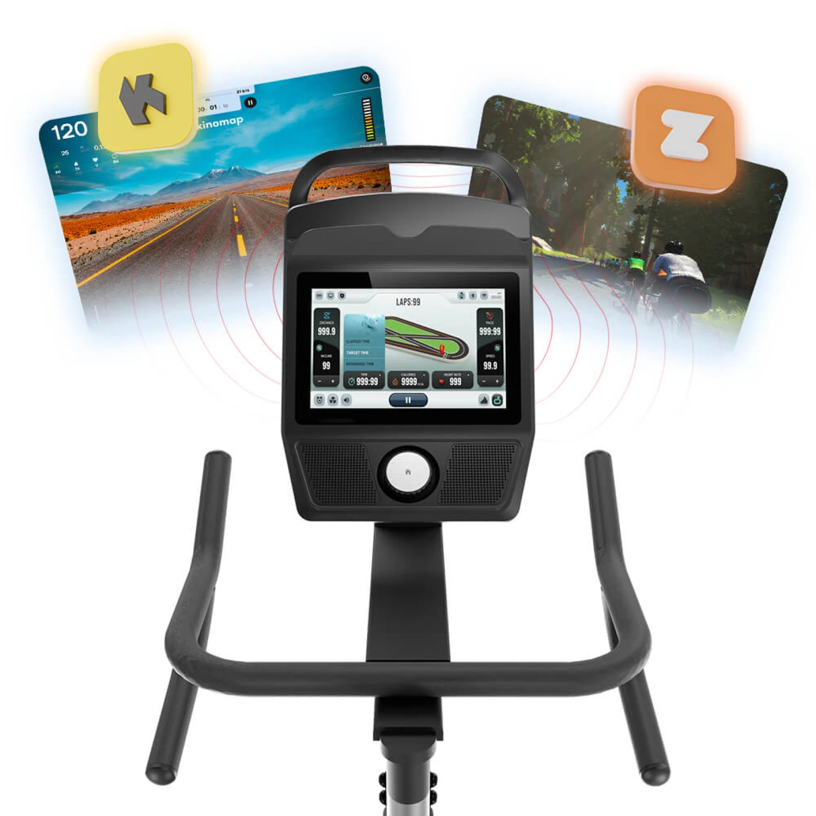 Cyklotrenažér inSPORTline ZenRoute 1200 · záber 3