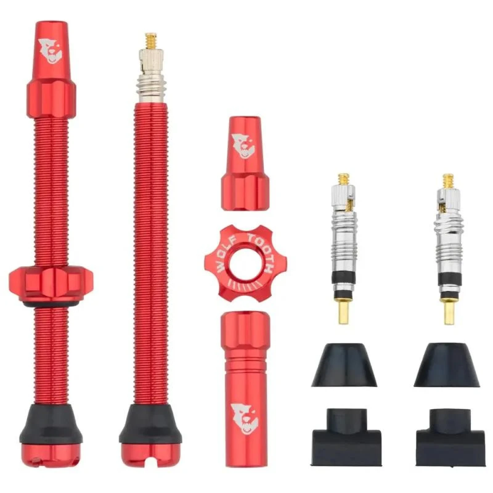 WOLF TOOTH Tubeless Valve Stem - Barva: Červená · záber 1