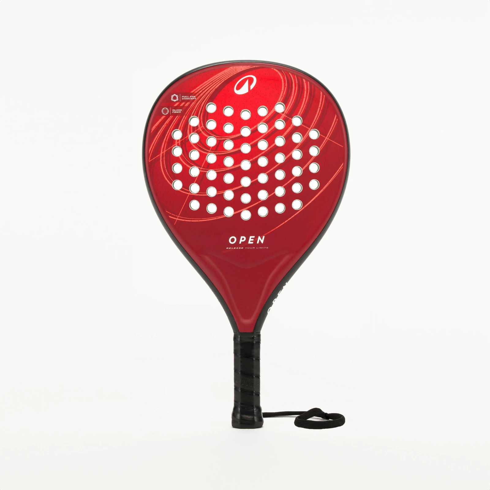 KUIKMA Padelová raketa PR Open červená bez · záber 11