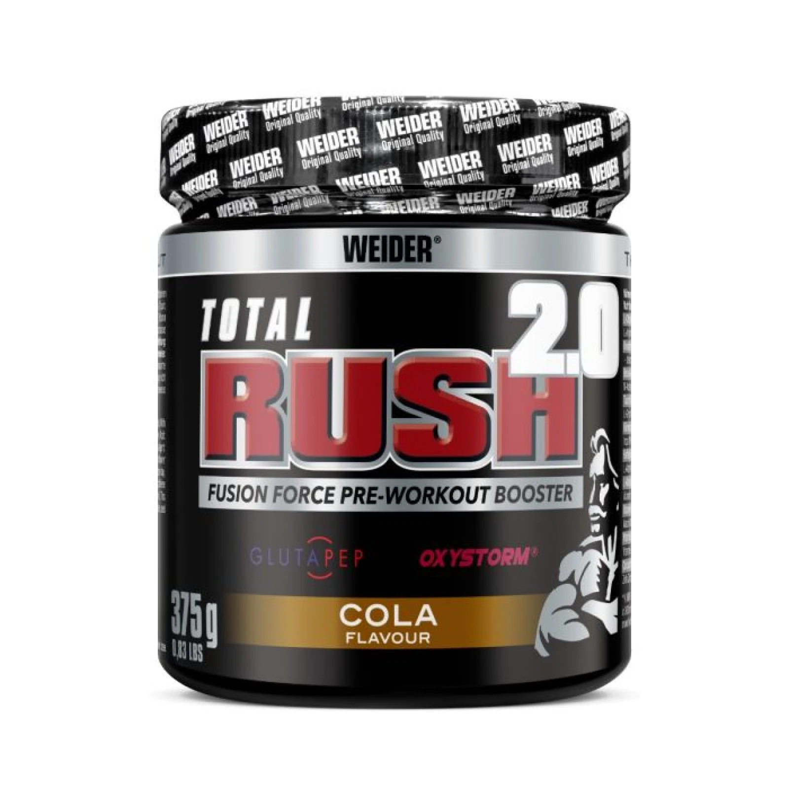 Total Rush 2.0 - Weider - Вкус: Кола | Тегло: 0,375 g | Опаковка: 6 · záber 1
