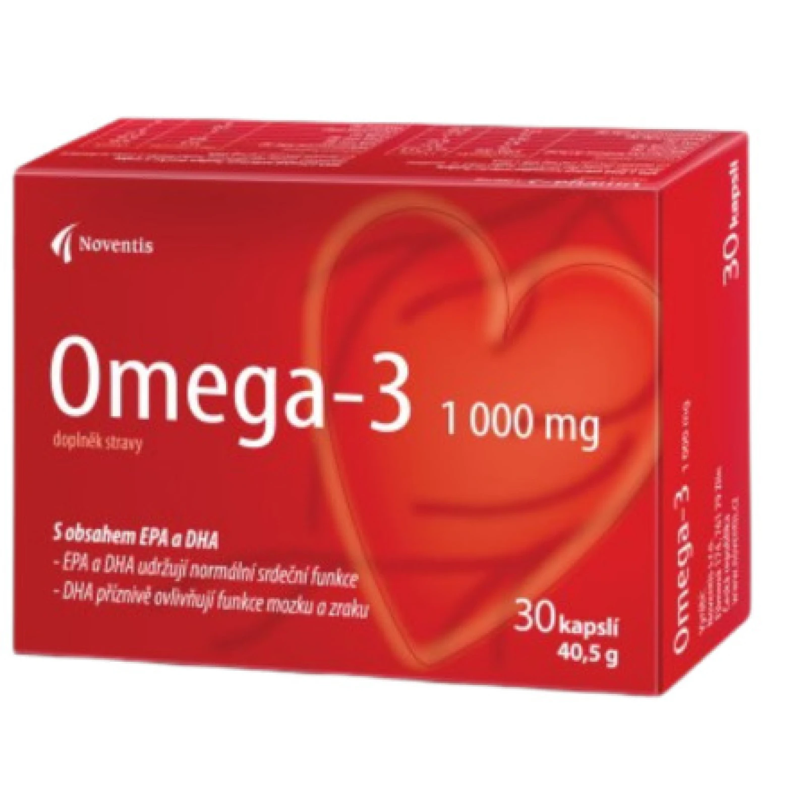 NOVENTIS Omega-3 1000 mg 30 kapsúl · záber 2