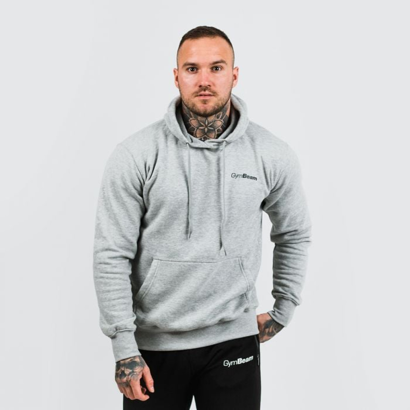 GymBeam Mikina Athlete Grey Black XXXL · záber 1