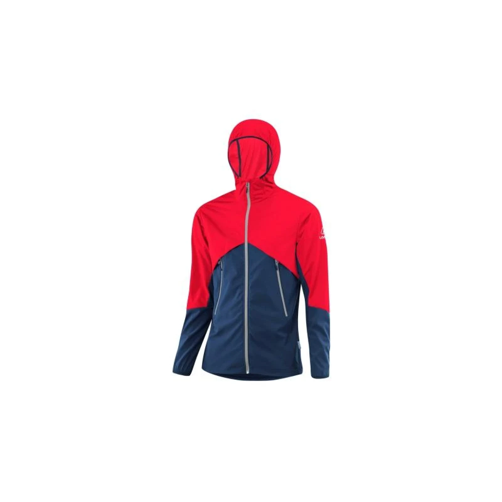Löffler HOODED NEVIO WS LIGHT 2022 oranžovo-modrá pánská bunda - Velikost: XL | Barva: Červená · záber 1