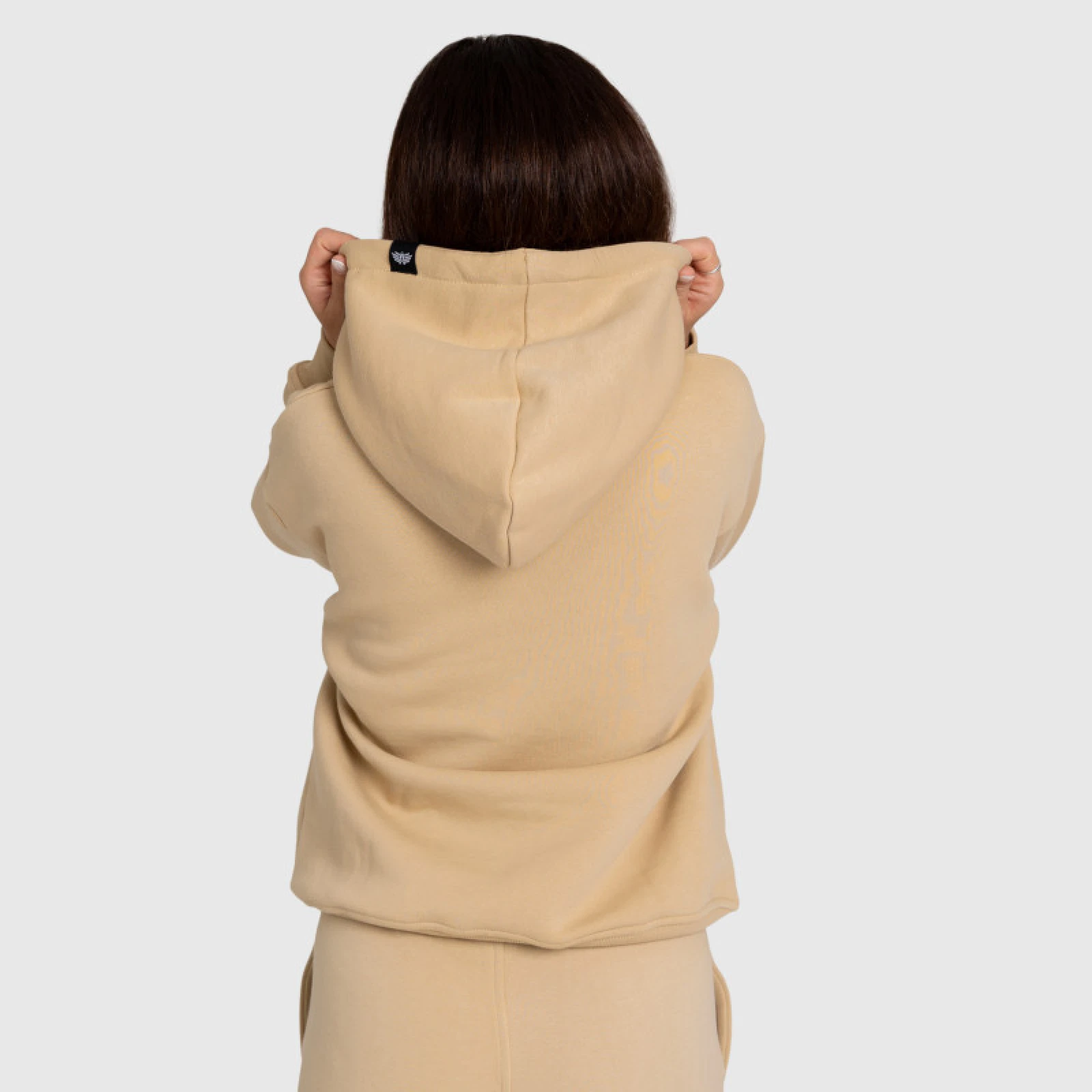 Dámska mikina Iron Aesthetics Cargo, béžová · záber 4
