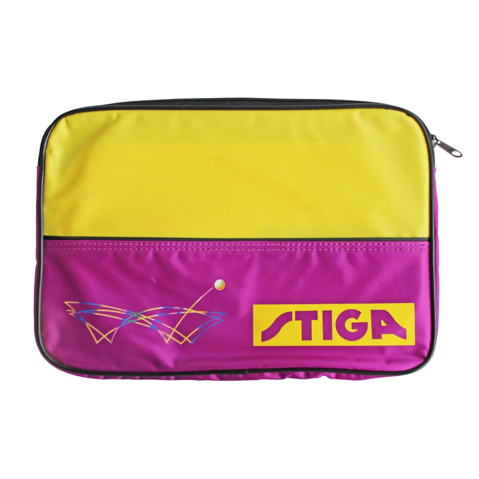 Obal na raketu STIGA Wallet fialovo-žltý · záber 1