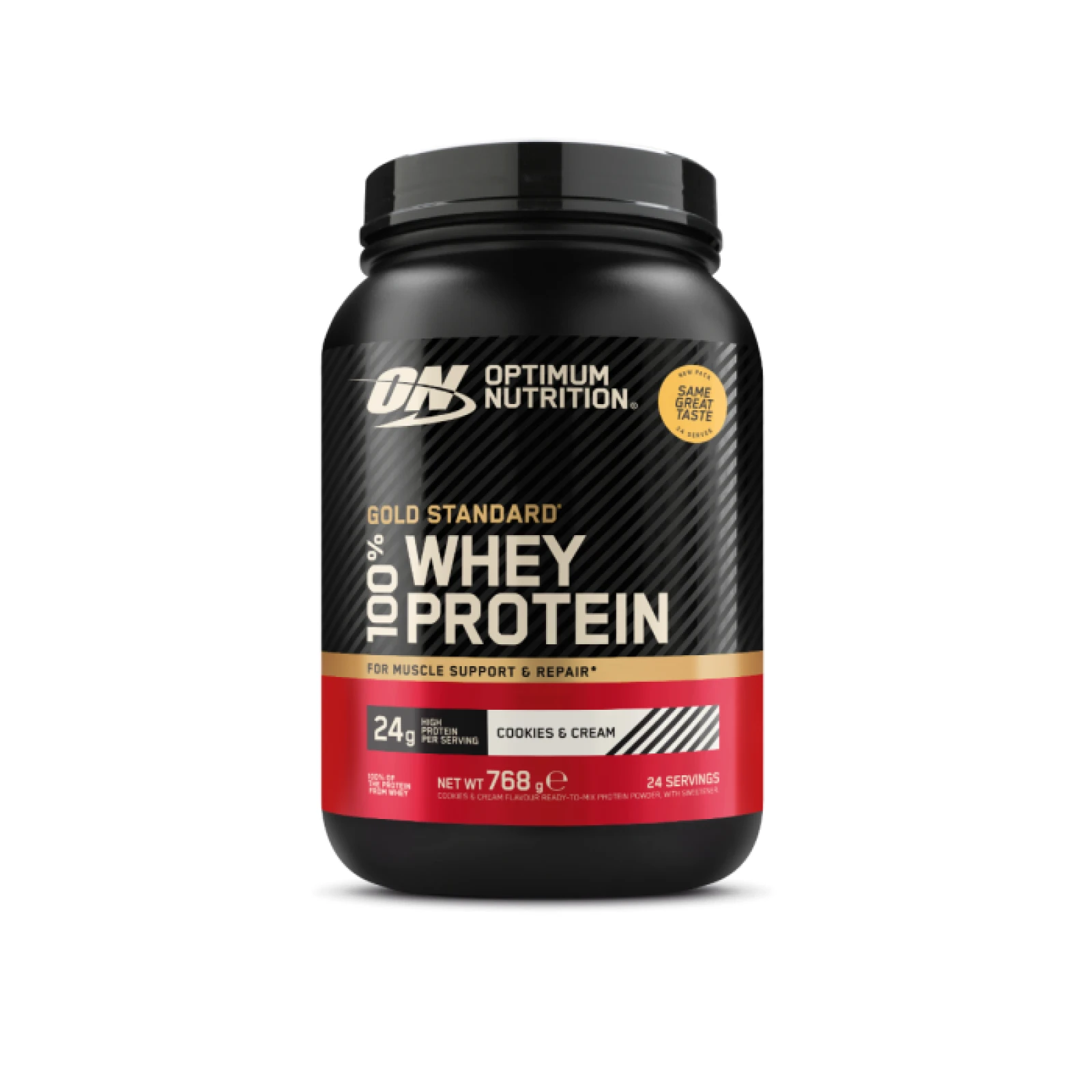 Optimum Nutrition 100 Whey Gold Standard cookies & cream · záber 1