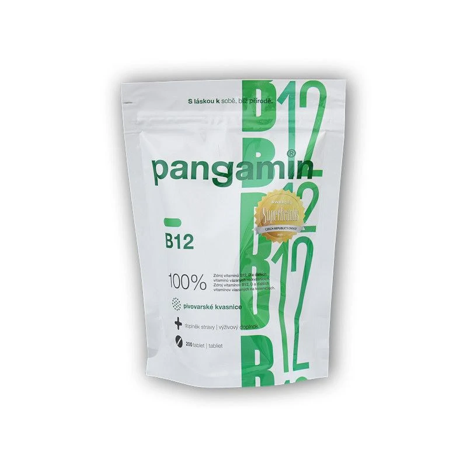 Pangamin B12 200 tablet · záber 2