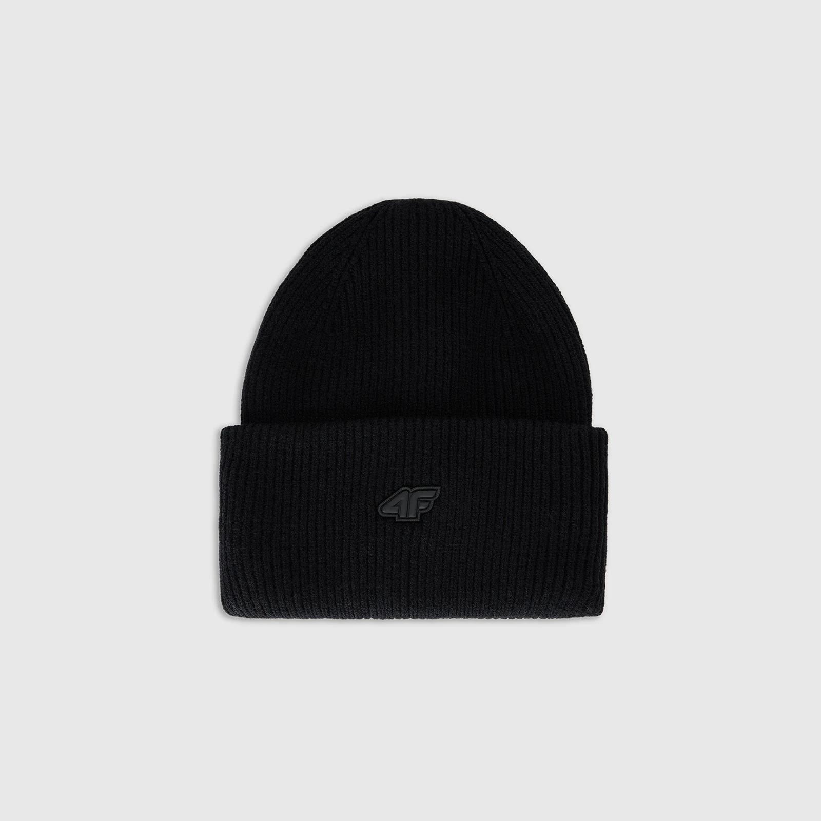 Zimní čepice 4F CAP WAW25ACAPU562-20S DEEP BLACK · záber 1