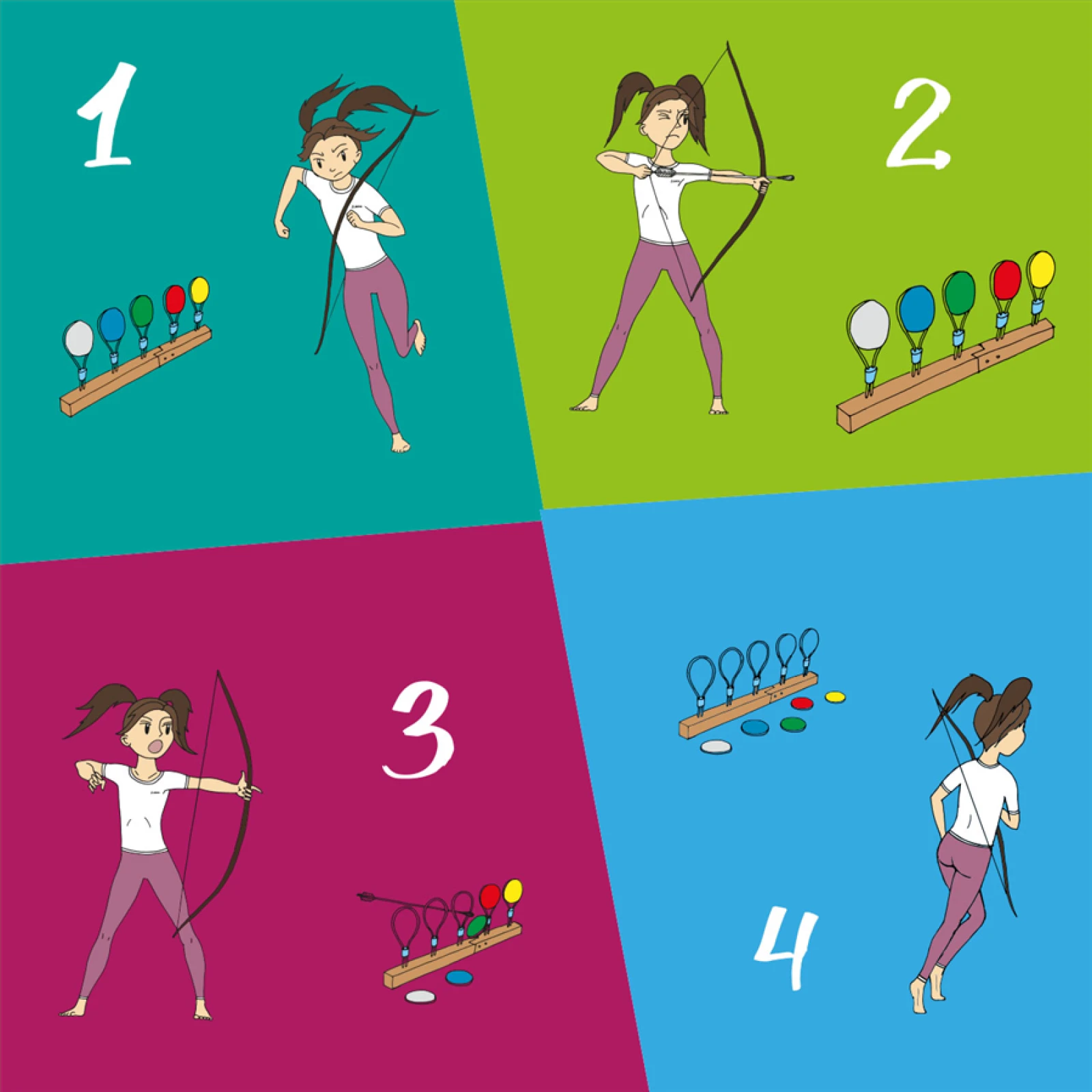 Yate Fun Biathlon Target · záber 3