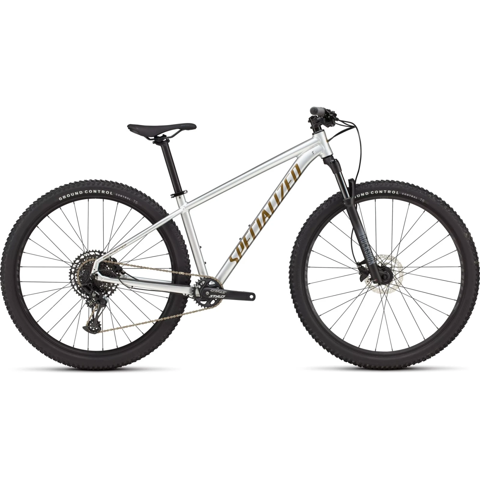 SPECIALIZED Rockhopper Expert Gloss Silver Dust/Satin Burnt Gold Metallic - Veľkosť: L · záber 1
