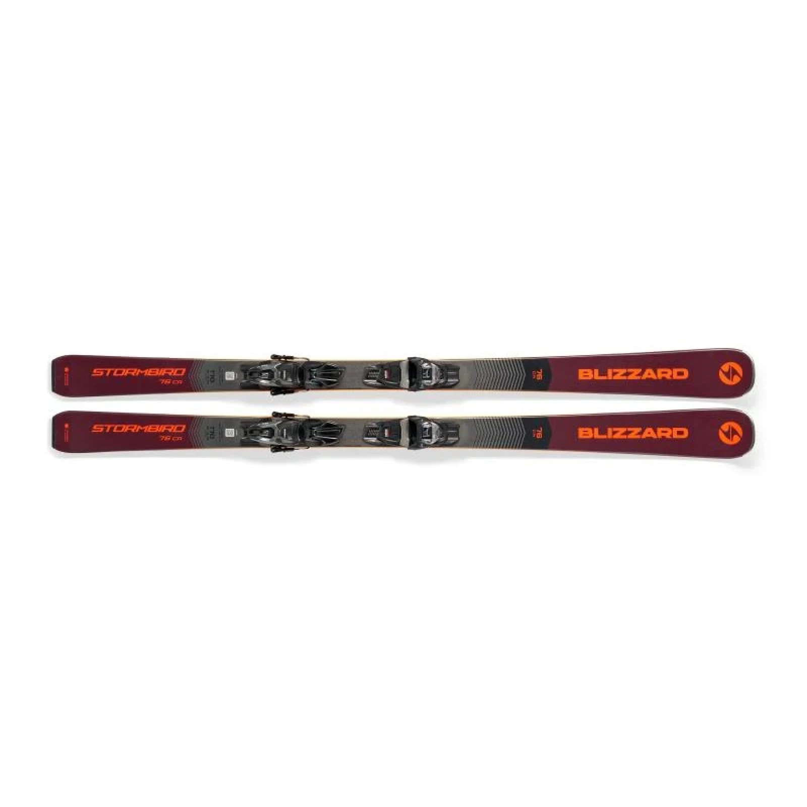 Sjezdové lyže - on piste s vázáním BLIZZARD Stormbird 76 CA + TPC 11 DEMO, burgundy anthracite · záber 6