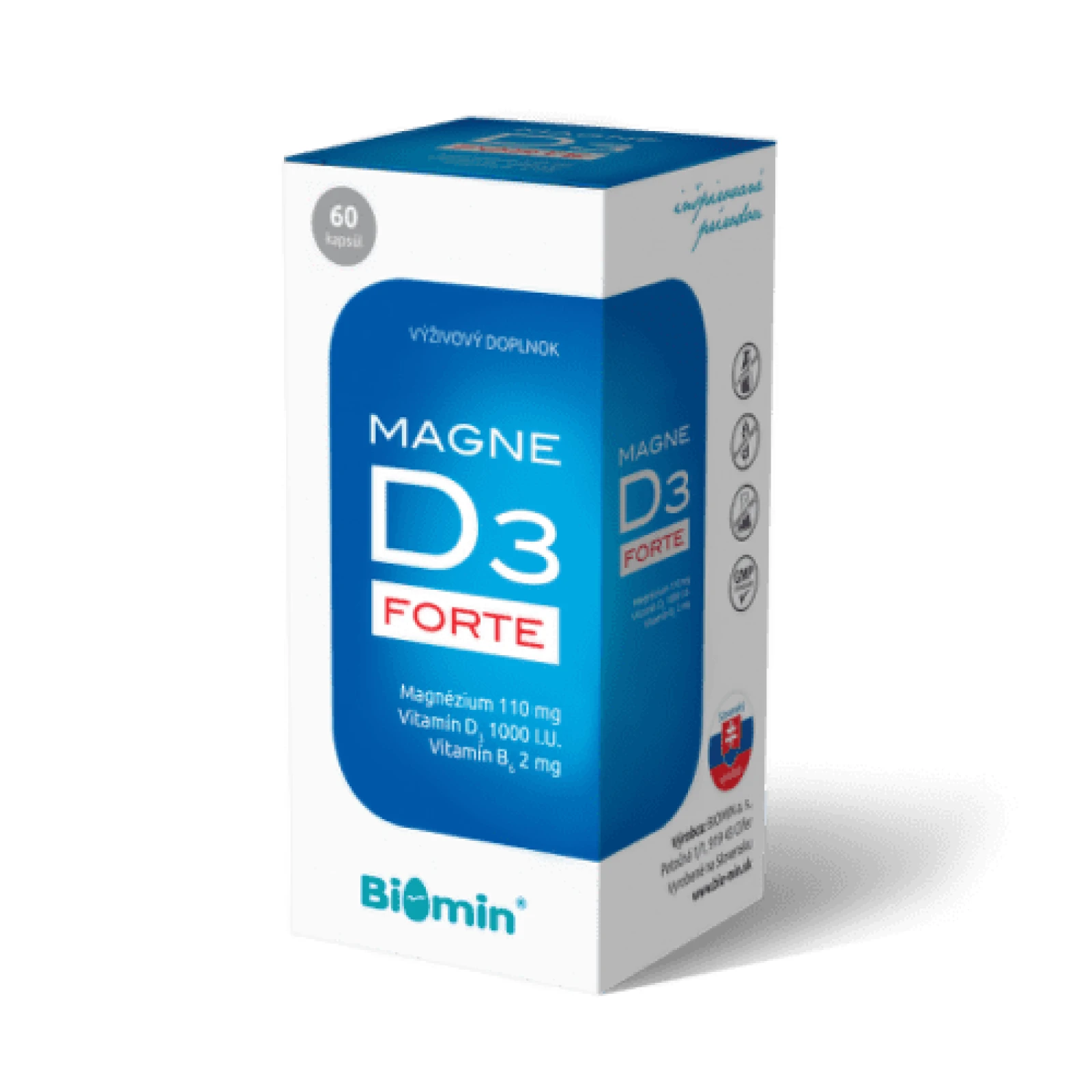 BIOMIN Magne D3 forte 60 kapsúl · záber 1