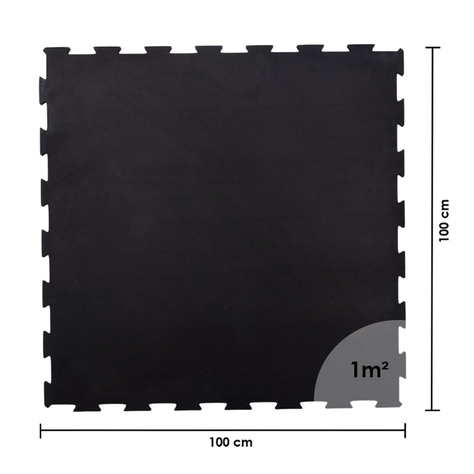 Záťažová podložka inSPORTline Puzleto 100x100x1,5 cm · záber 1
