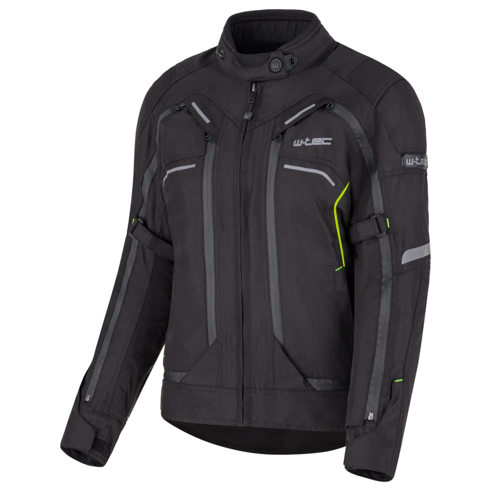 Dámska moto bunda W-TEC Progair Lady Farba čierna-fluo, · záber 4