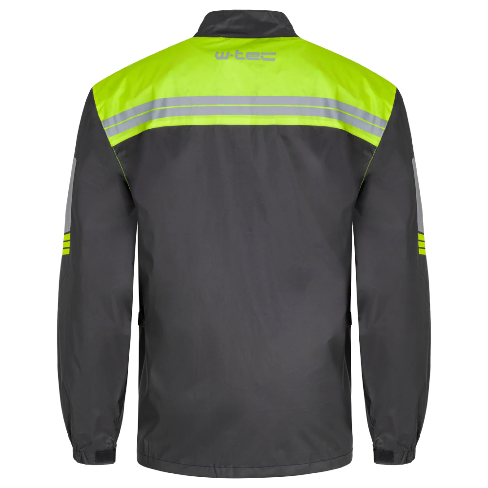 Moto pláštenka W-TEC Igava Farba čierna-fluo zelená, · záber 4