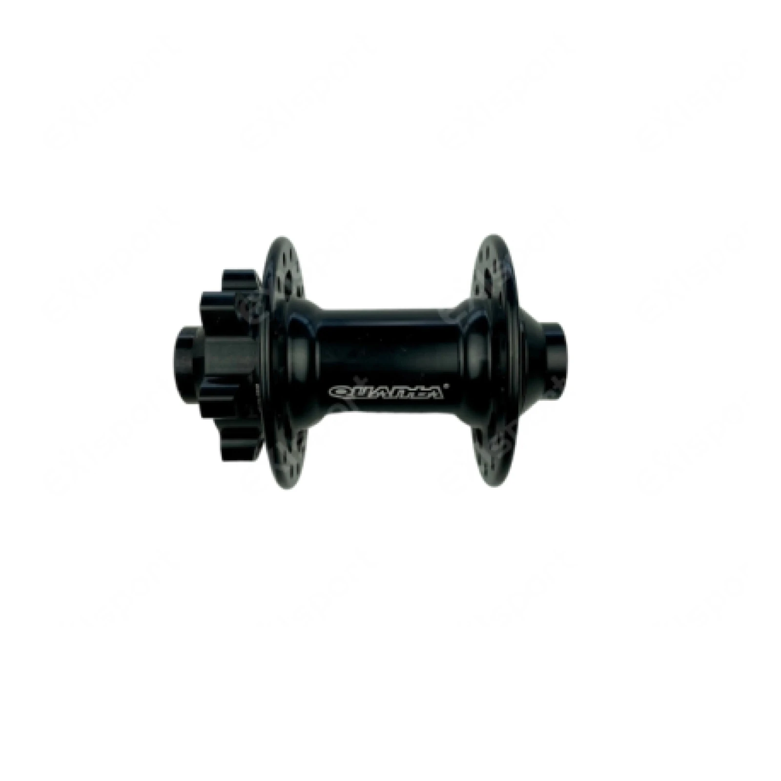 ND na kolesá AMULET Front hub KT 15 mm 13Gx32 holes, black · záber 1