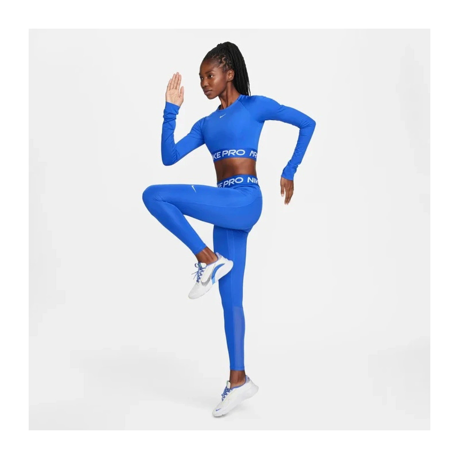 Dámske legíny NIKE PRO W NP 365 TIGHT-407-Blue · záber 4