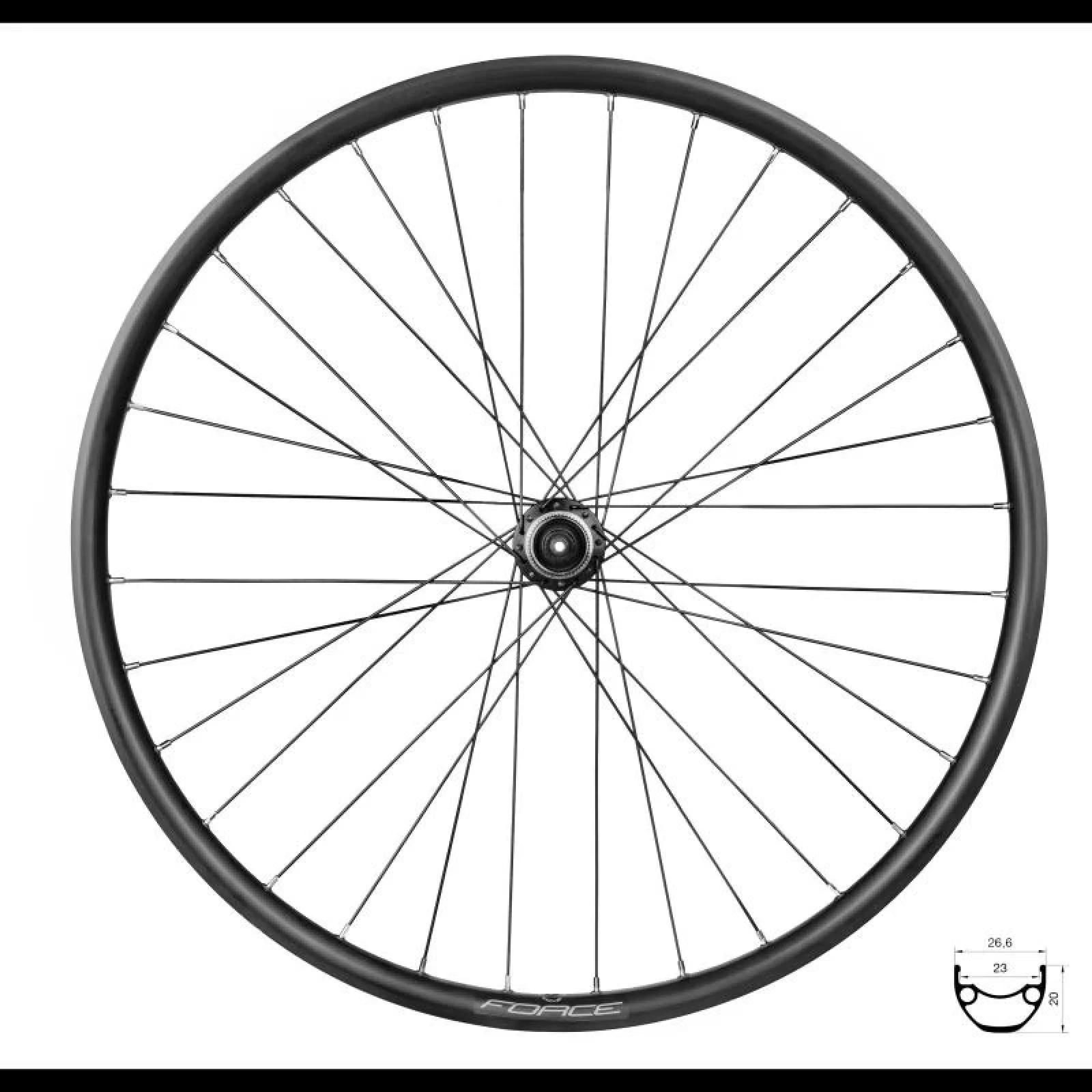 Force Kolo zadní XC DISC 559x23 TX505-CL 32d · záber 1