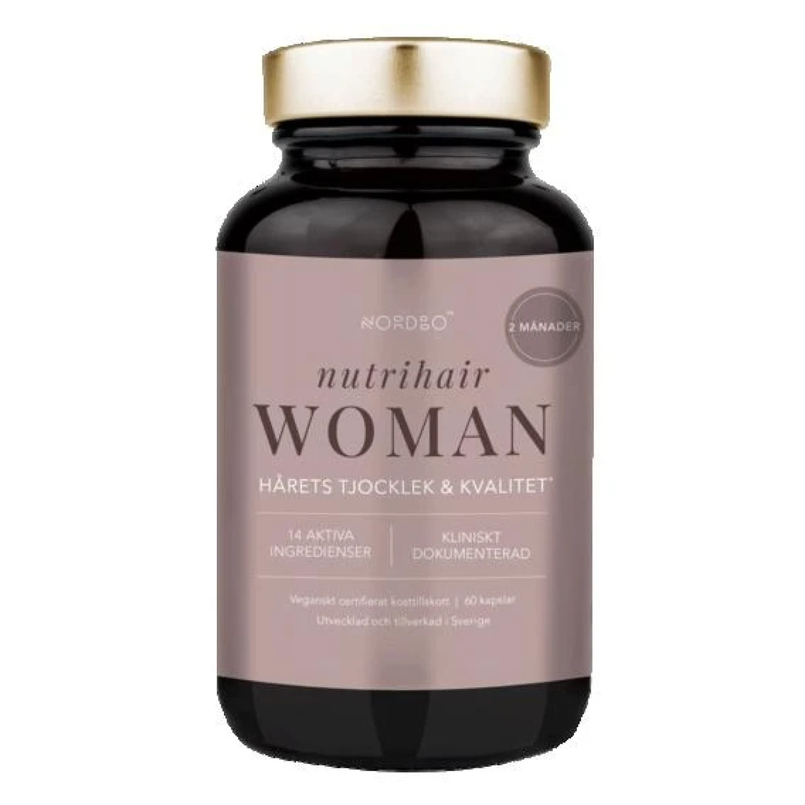 Nordbo Nutrihair Woman 60 kapslí · záber 1