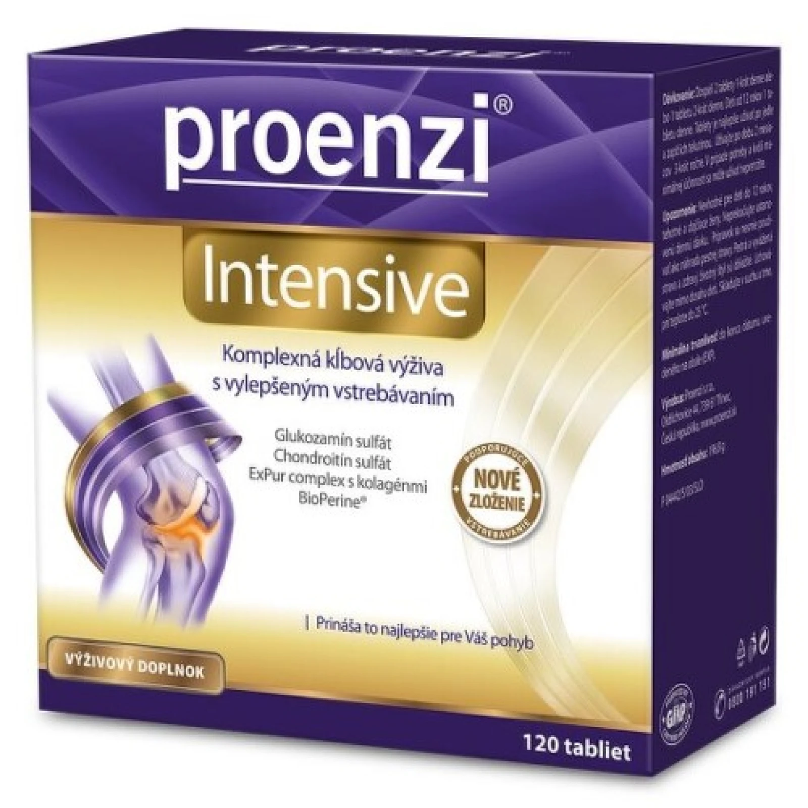 PROENZI Intensive 120 tabliet · záber 1