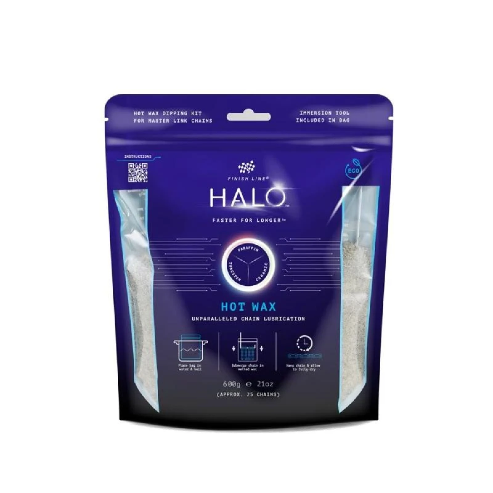 Finish Line HALO™ HOT WAX Lubricant 600g Granular · záber 1