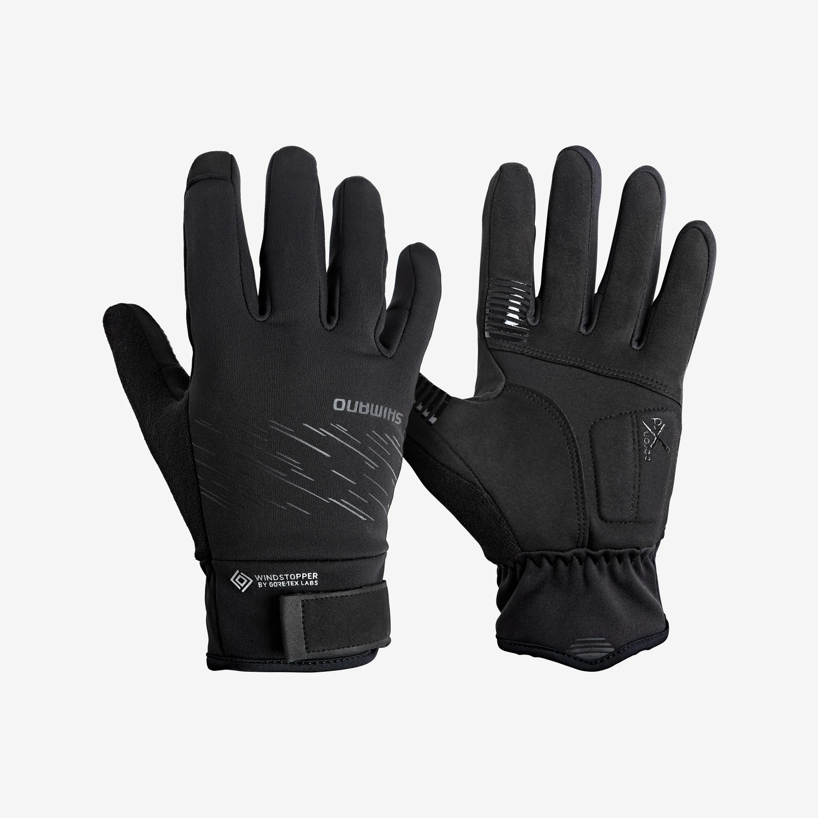 SHIMANO Izolačné cyklistické rukavice Windstopper® Gore-Tex Labs M · záber 1