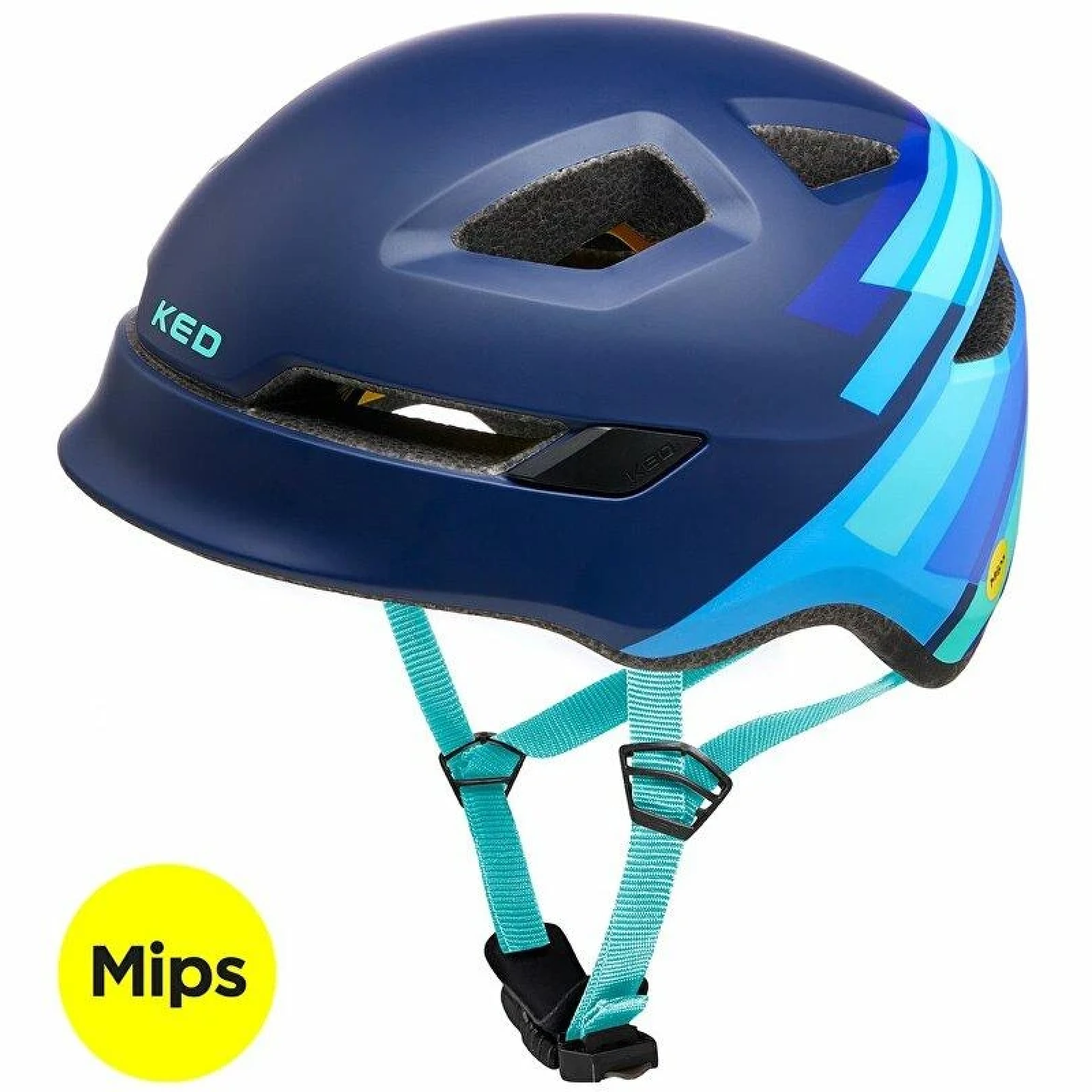 Ked Pop Mips blue juniorská cyklistická přilba · záber 1