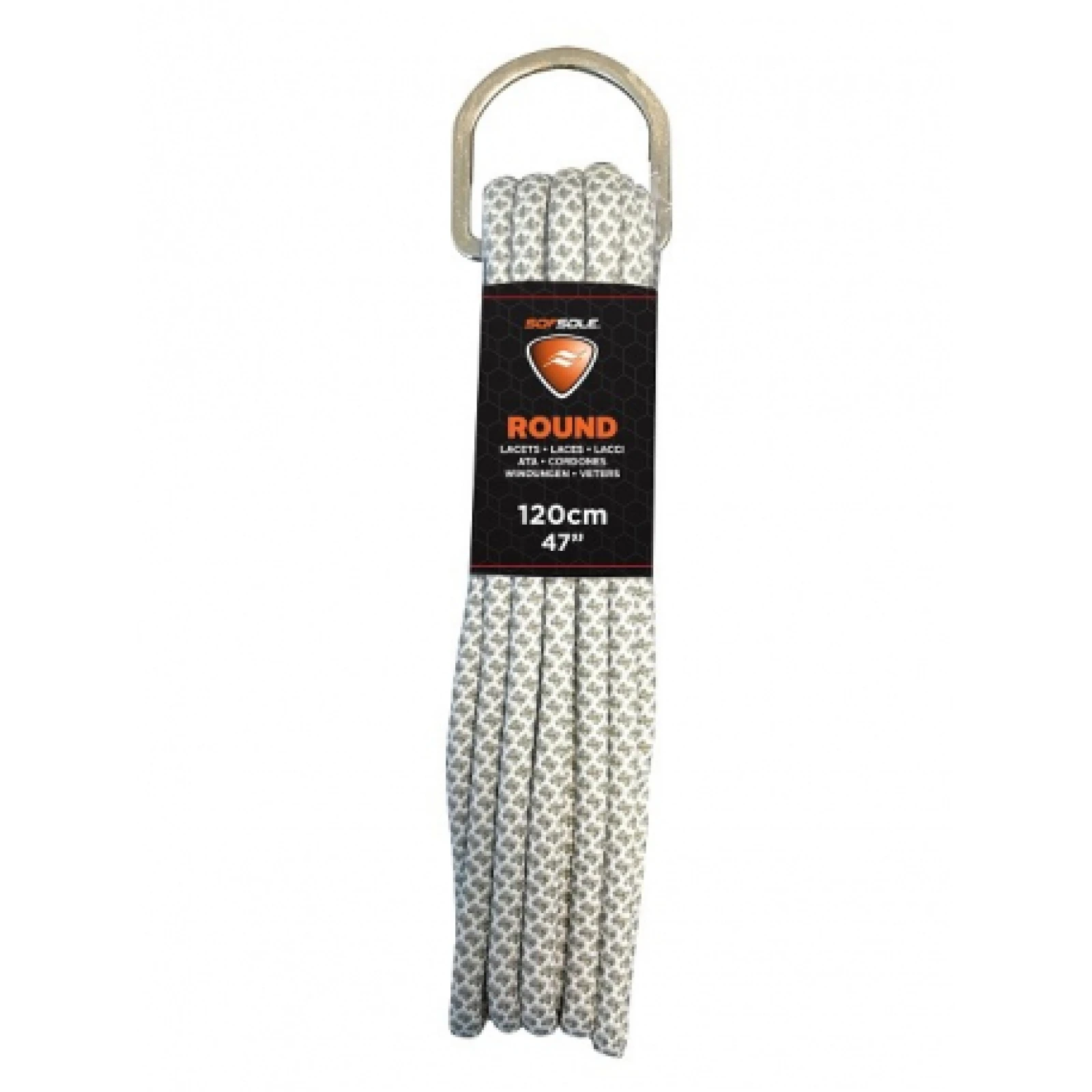 Šnúrky do topánok SOFSOLE ROUND Grey · záber 1