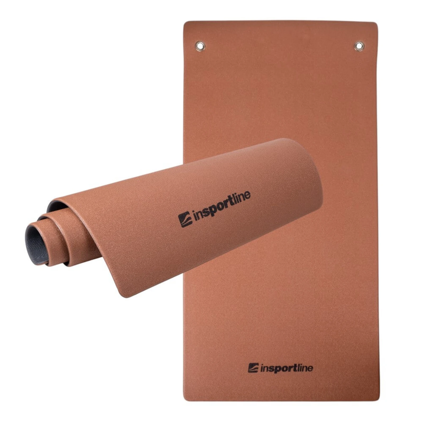 Podložka na cvičenie inSPORTline Aero Advance 140x60x0,9 cm - Farba: hnedá, sivá · záber 1