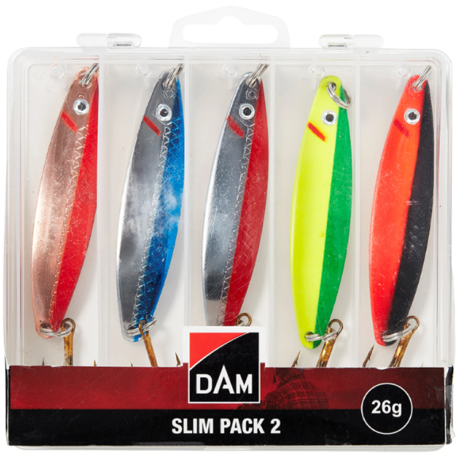 Sada plandaviek DAM Slim Pack 2, 26g, 5ks · záber 1