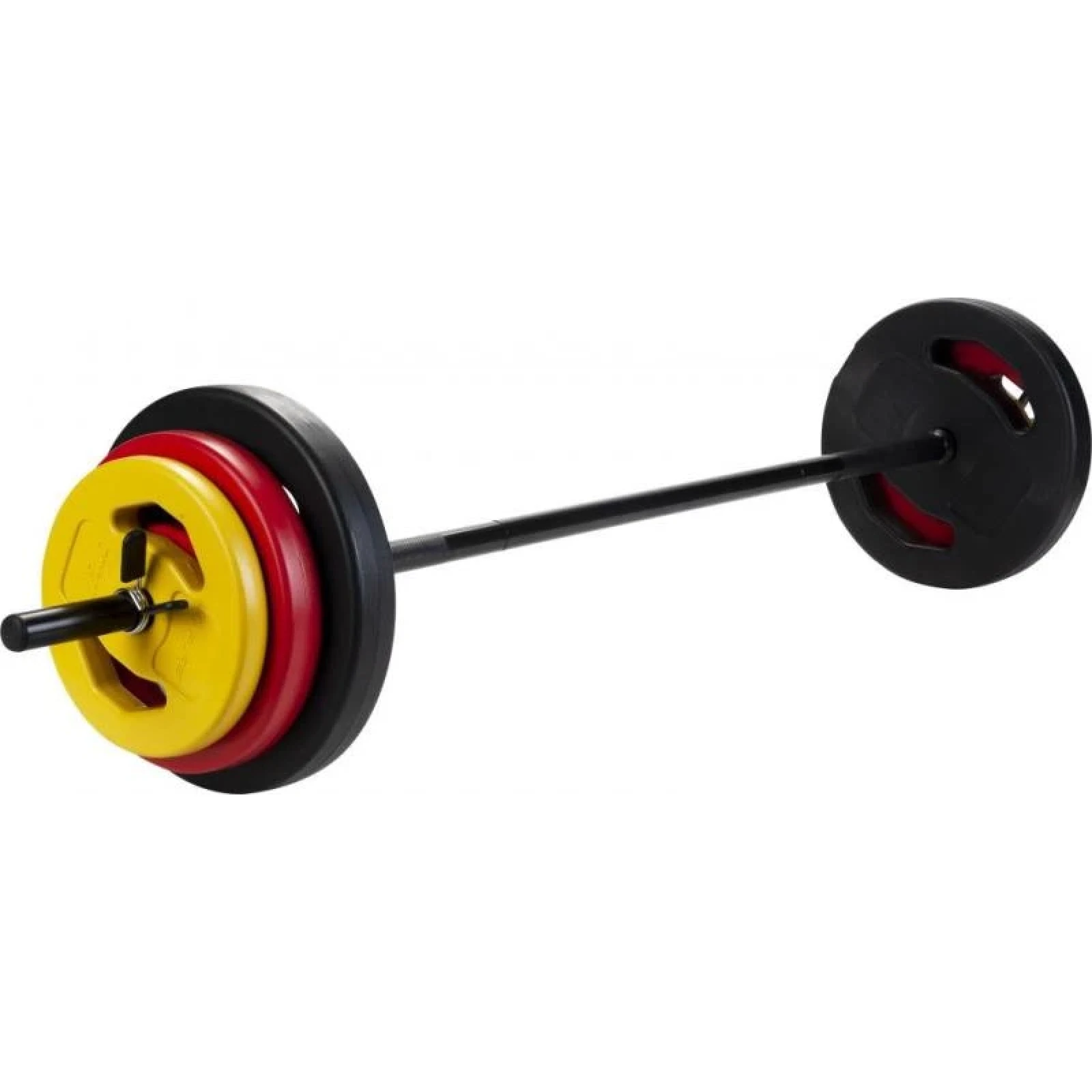 Pure2improve Obouruční nakládací činka P2I - SET 20 kg - 130 cm · záber 1